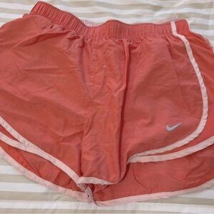 Nike Pink Athletic Shorts Moisture-Wicking Design